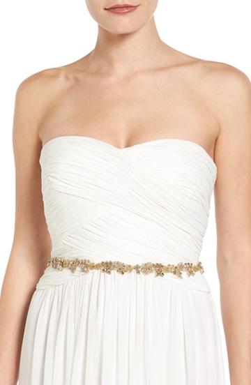 Women's Camilla Christine Beaded Metallic Sash