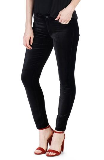 Women's Paige Verdugo Velvet Ankle Skinny Pants