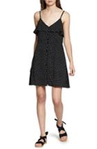 Women's Sanctuary Rafaella Polka Dot Dress, Size - Black