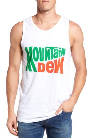 Men's The Rail Graphic Tank - White