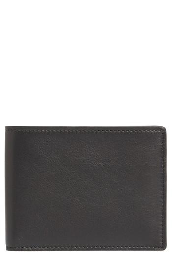 Men's Common Projects Calfskin Leather Wallet - Black