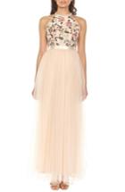 Women's Tfnc Cydney Sequin Bodice Gown - Beige