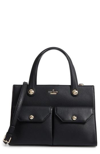 Kate Spade New York Stewart Street - Big Joy Leather Tote - Black