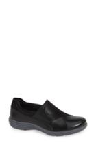 Women's Aravon Beaumont Sneaker .5 B - Black