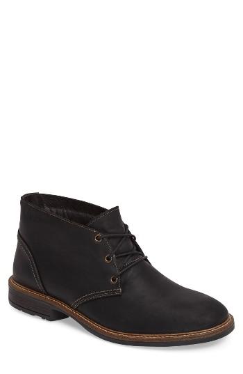 Men's Naot 'pilot' Chukka Boot -8.5us / 41eu - Black