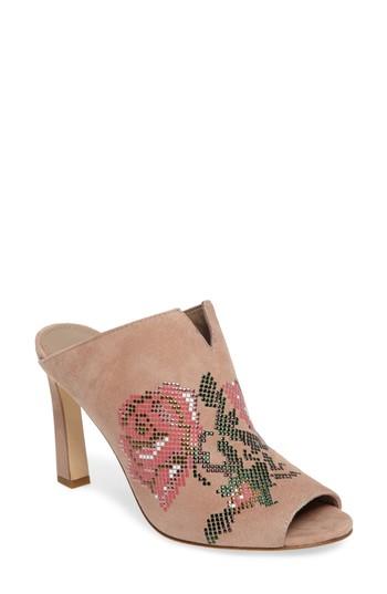 Women's Donald J Pliner Elora Embellished Open-toe Mule