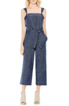 Women's Two By Vince Camuto Linen Belted Jumpsuit, Size - Blue