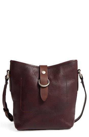 Frye Amy Leather Crossbody Bag - Brown