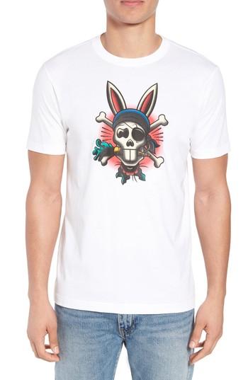 Men's Psycho Bunny Graphic T-shirt (xxl) - White