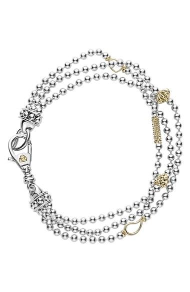 Women's Lagos 'caviar Icon' Multistrand Bracelet