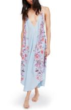 Women's Free People Ashbury Floral Print Slipdress - Blue