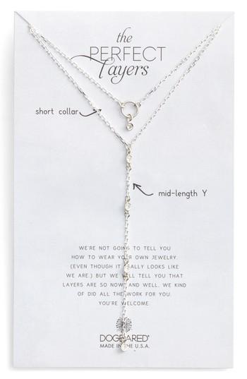 Women's Dogeared Perfect Layers Choker & Y-necklace