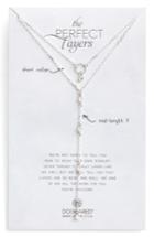 Women's Dogeared Perfect Layers Choker & Y-necklace