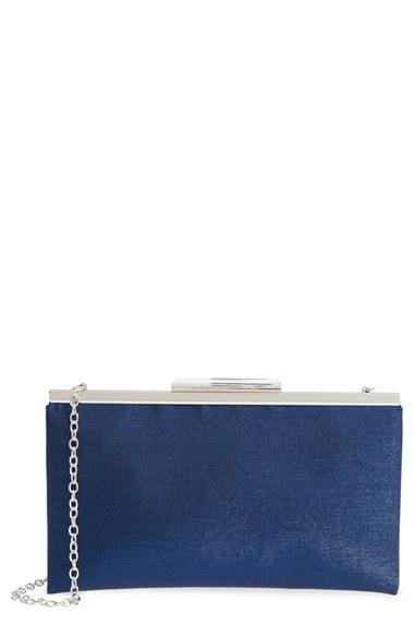 Glint 'shimmer Topper' Clutch - Blue