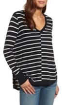 Women's Caslon High-low V-neck Sweater