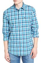 Men's Original Penguin Heritage Plaid Woven Shirt - Blue