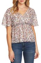 Women's Cece Abbey Bouquet Blouse - Ivory