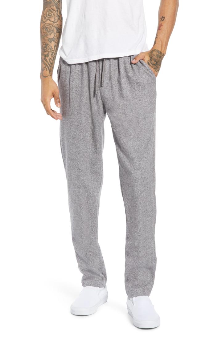 Men's Native Youth Slim Fit Knit Pants - Grey