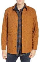 Men's Pendleton Reversible Quilted Canvas Jacket - Brown