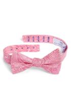 Men's Southern Tide Beaufort Paisley Bow Tie, Size - Pink