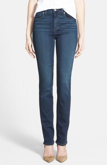 Women's Paige 'transcend - Hoxton' High Rise Straight Leg Jeans