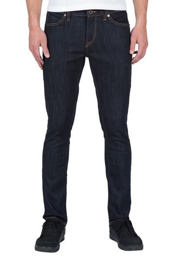 Men's Volcom 2x4 Slim Straight Leg Jeans X 32 - Blue