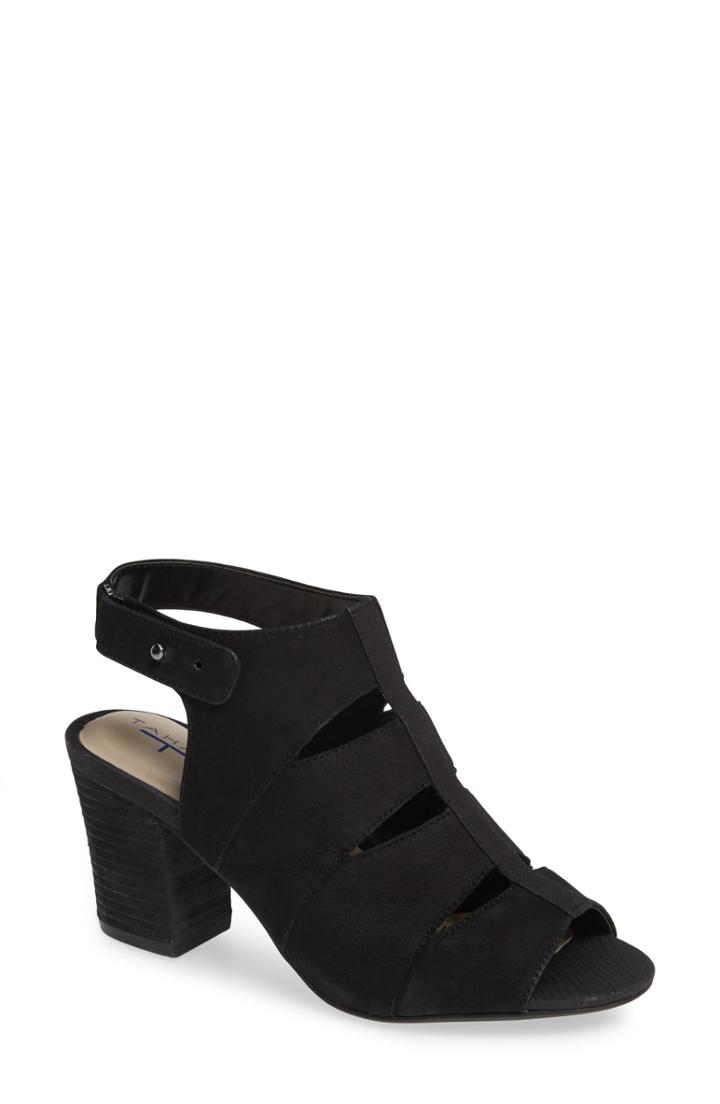 Women's T Tahari Tt-punch Sandal M - Black