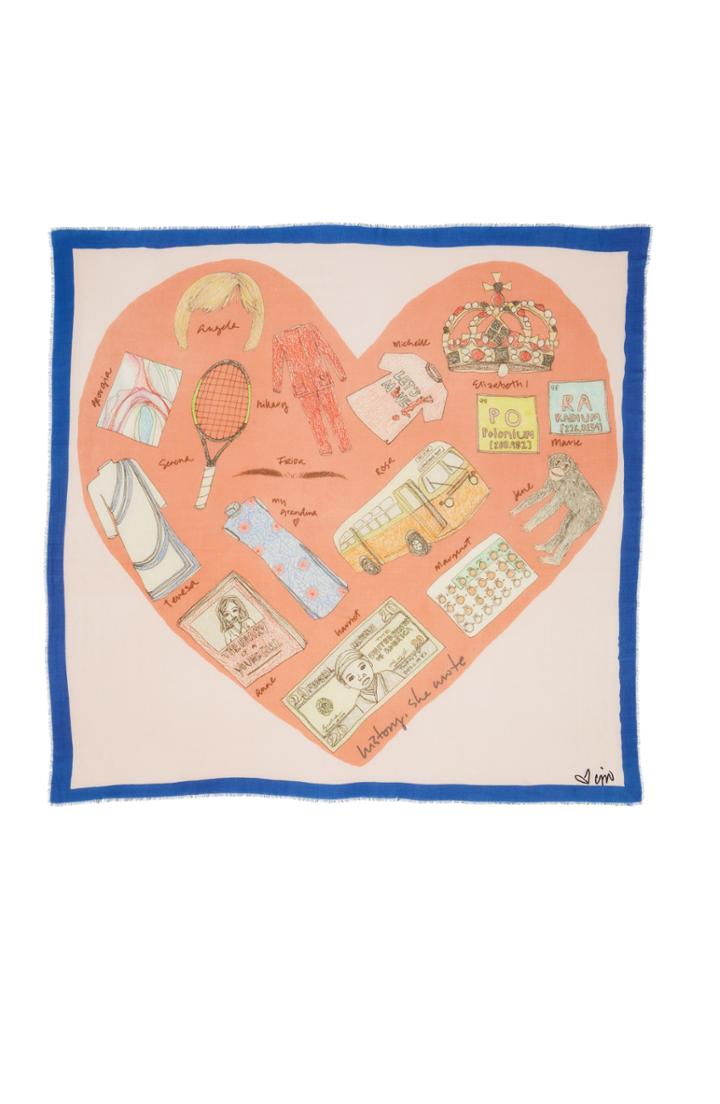 Women's Cjw History, She Wrote Wool Scarf
