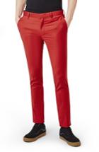 Men's Topman Ultra Skinny Fit Suit Trousers X 32 - Red
