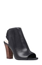 Women's Nine West Zofee Peep Toe Bootie M - Black