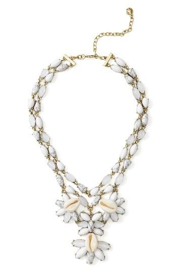 Women's Baublebar Malana Shell Statement Necklace