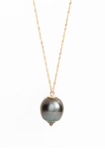 Women's Poppy Finch Long Pearl Pendant Necklace