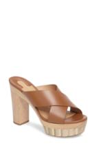 Women's Salvatore Ferragamo Agira Platform Slide Sandal C - Brown