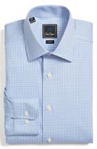 Men's David Donahue Trim Fit Houndstooth Dress Shirt