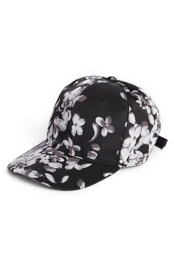 Men's Givenchy Hydrangea Print Ball Cap - Black