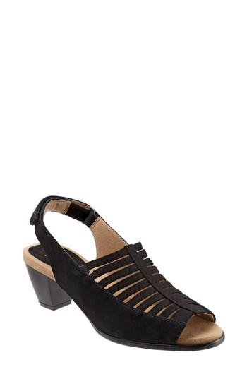 Women's Trotters Minnie Sandal N - Black