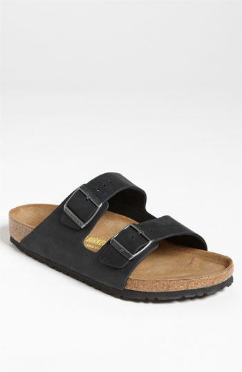 Birkenstock 'arizona' Slide (men) Black Oiled