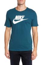 Men's Nike 'tee-futura Icon' Graphic T-shirt - Blue/green
