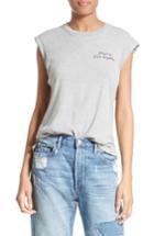 Women's Frame Embroidered Muscle Tee