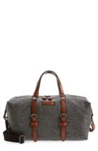 Men's Ted Baker London Tailor Wool Duffel Bag - Grey