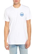 Men's Casual Industrees Sea Graphic T-shirt - White