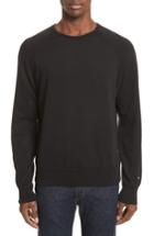 Men's Rag & Bone Standard Issue Crewneck Sweatshirt, Size - Black