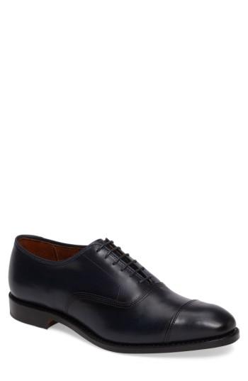 Men's Allen Edmonds Park Avenue Oxford .5 D - Blue
