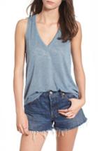 Women's Pst By Project Social T Raw Edge Tank - Blue