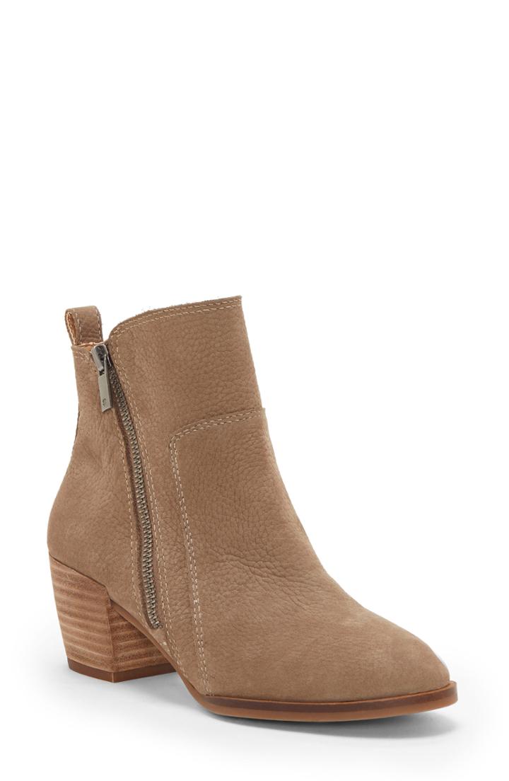 Women's Lucky Brand Lashiya Bootie .5 M - Beige