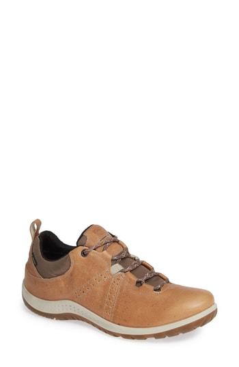 Women's Ecco Aspina Low Gtx Tie Sneaker -8.5us / 39eu - Beige