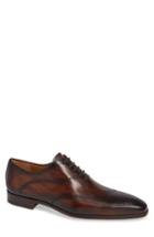 Men's Magnanni Jethro Wholecut Wingtip .5 M - Brown