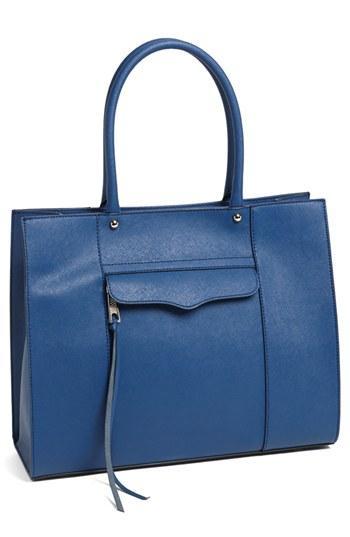 Rebecca Minkoff 'm.a.b. - Medium' Tote Navy/ Oxford