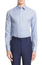 Men's Armani Collezioni Trim Fit Micro Pattern Sport Shirt