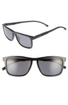 Men's Boss 55mm Sunglasses - Black/ Gray Polarized